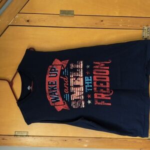 Men's patriotic tank top